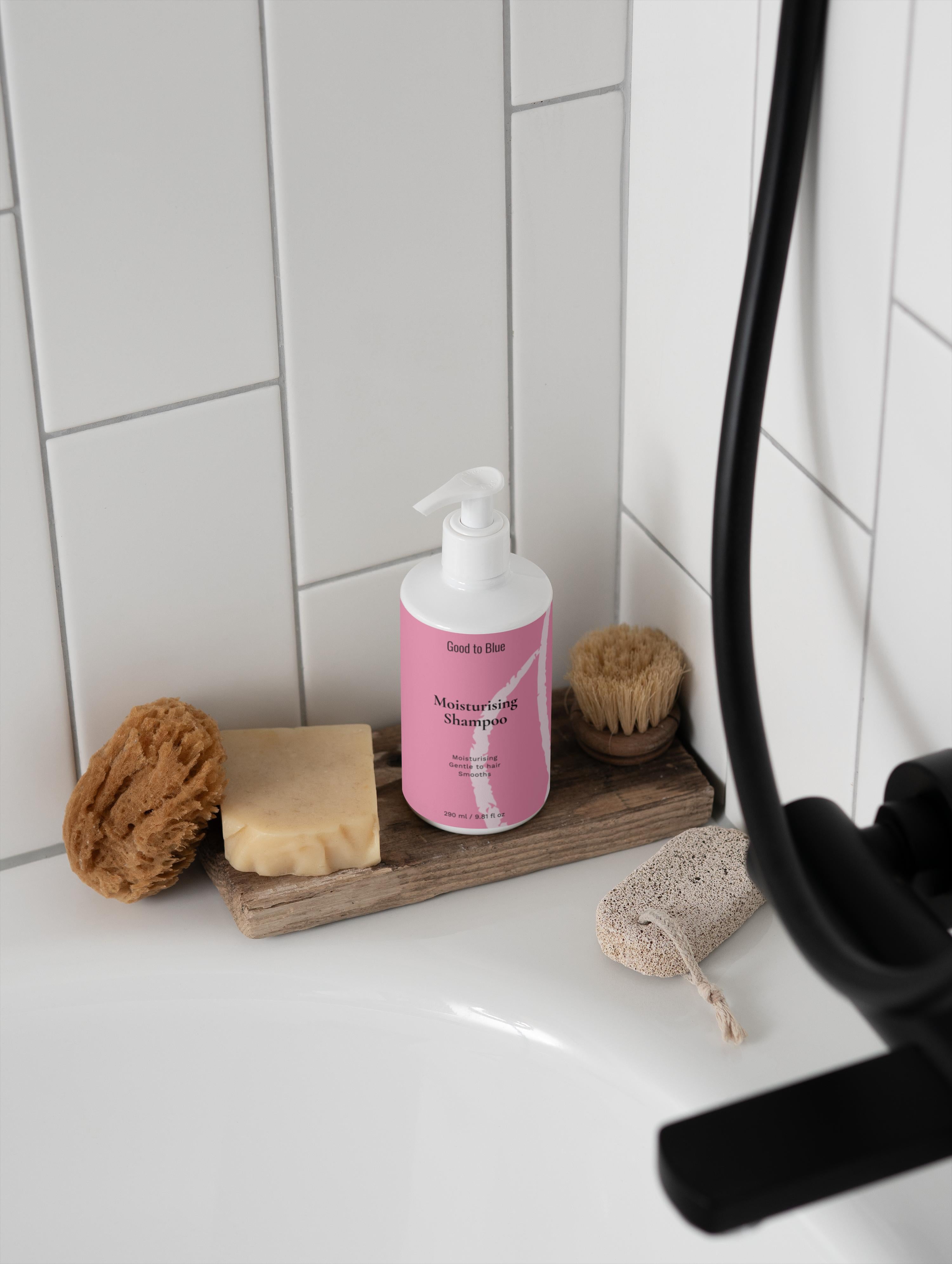 Moisturising Shampoo, 290ml - Good to Blue