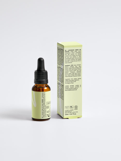 Antioxidant Ginkgo Gel Booster, 20 ml - Good to Blue