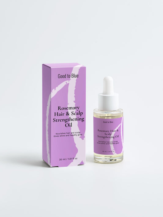 Rosemary Hair & Scalp Strengthening Oil, 30ml