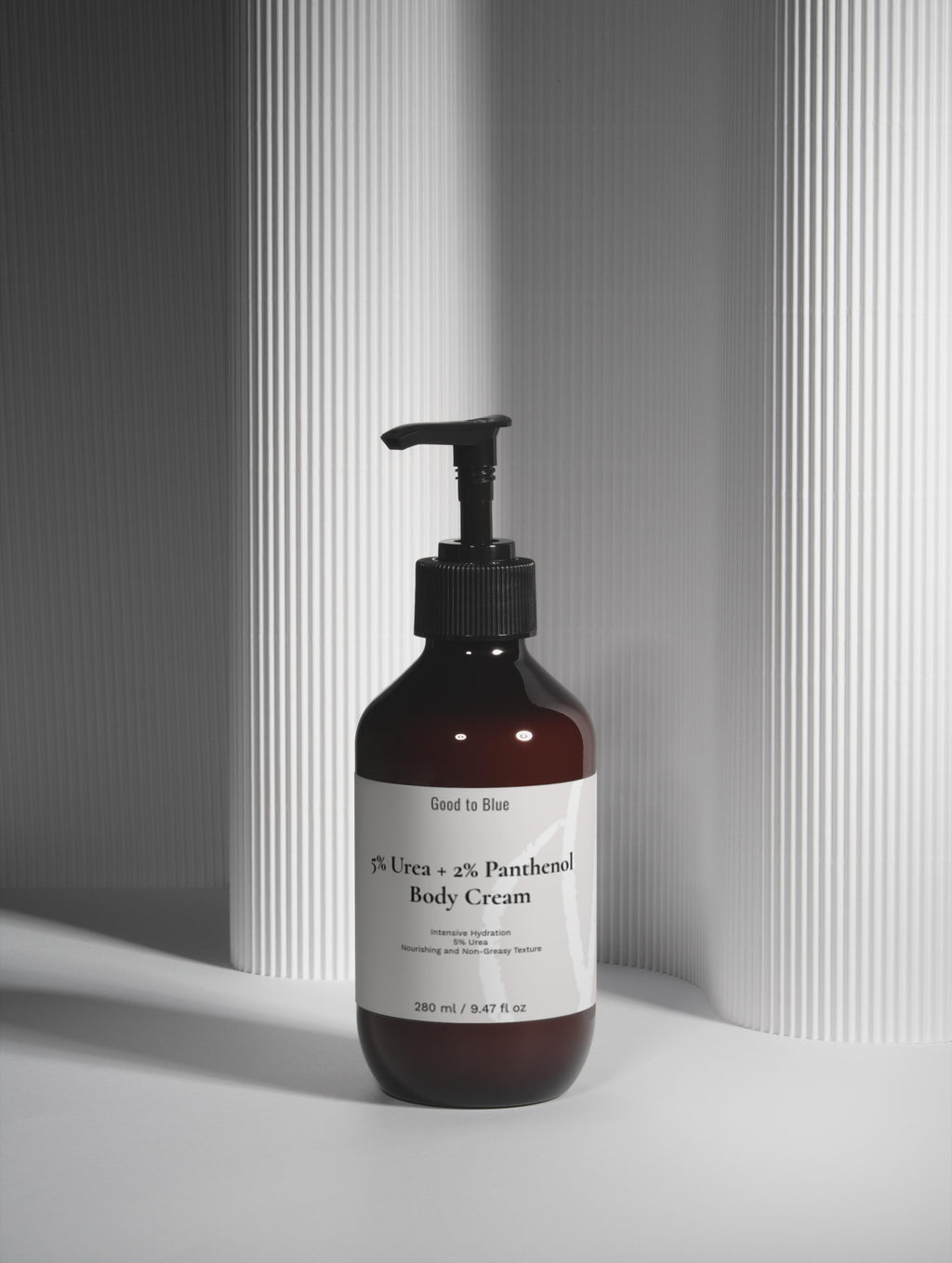 5% Urea + 2% Panthenol Body Cream, 280 ml - Good to Blue