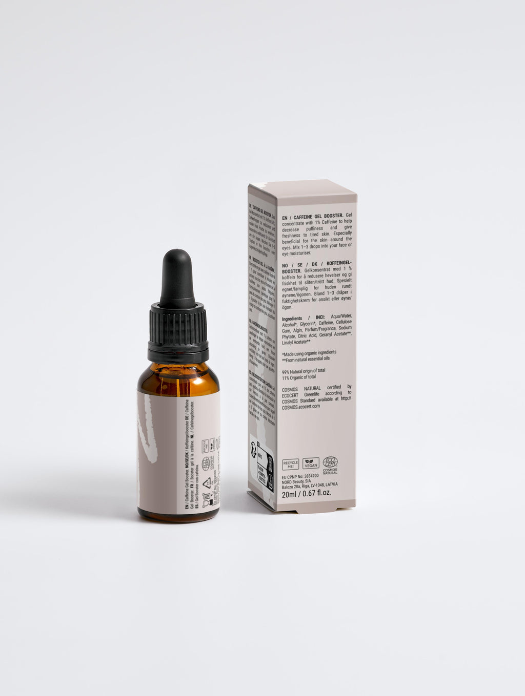Caffeine Gel Booster, 20ml - Good to Blue