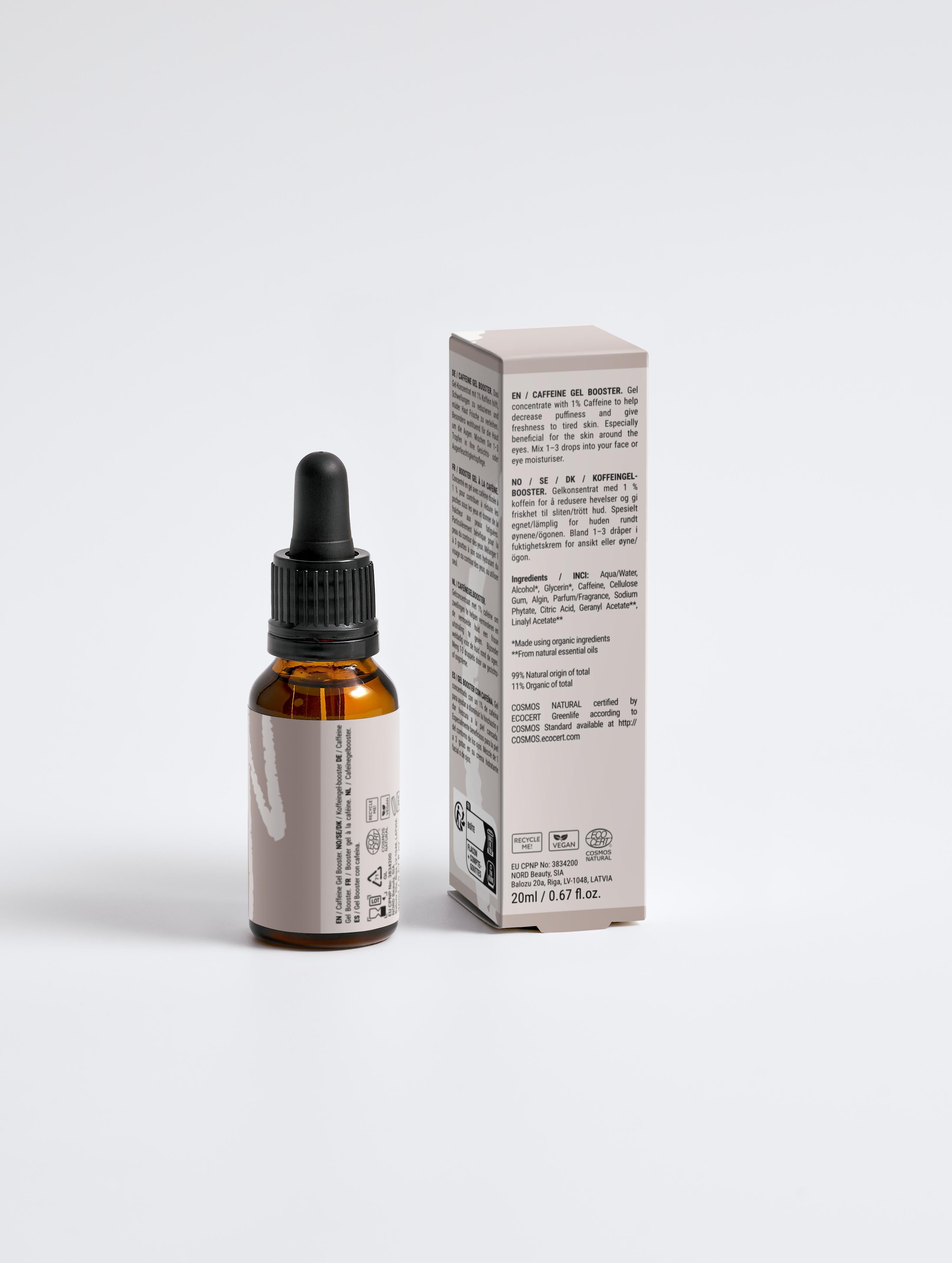 Caffeine Gel Booster, 20ml - Good to Blue