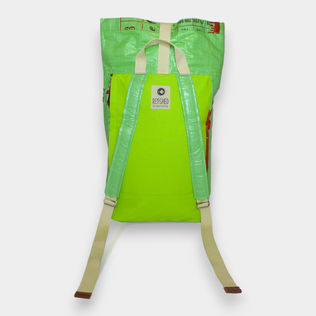BACKPACK | Nachhaltiger Rucksack in grün - Good to Blue