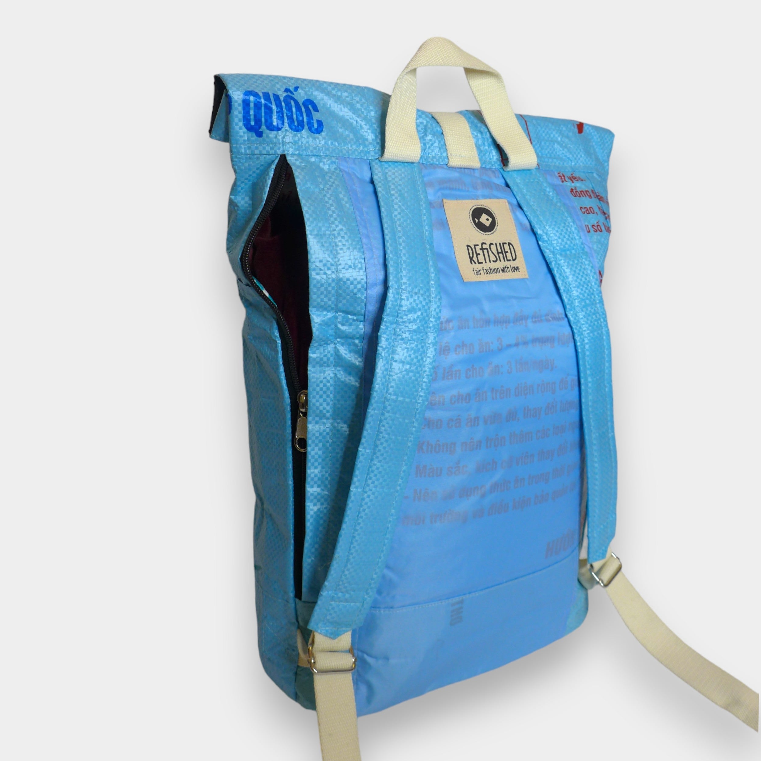 BACKPACK | Nachhaltiger Rucksack in hellblau - Good to Blue