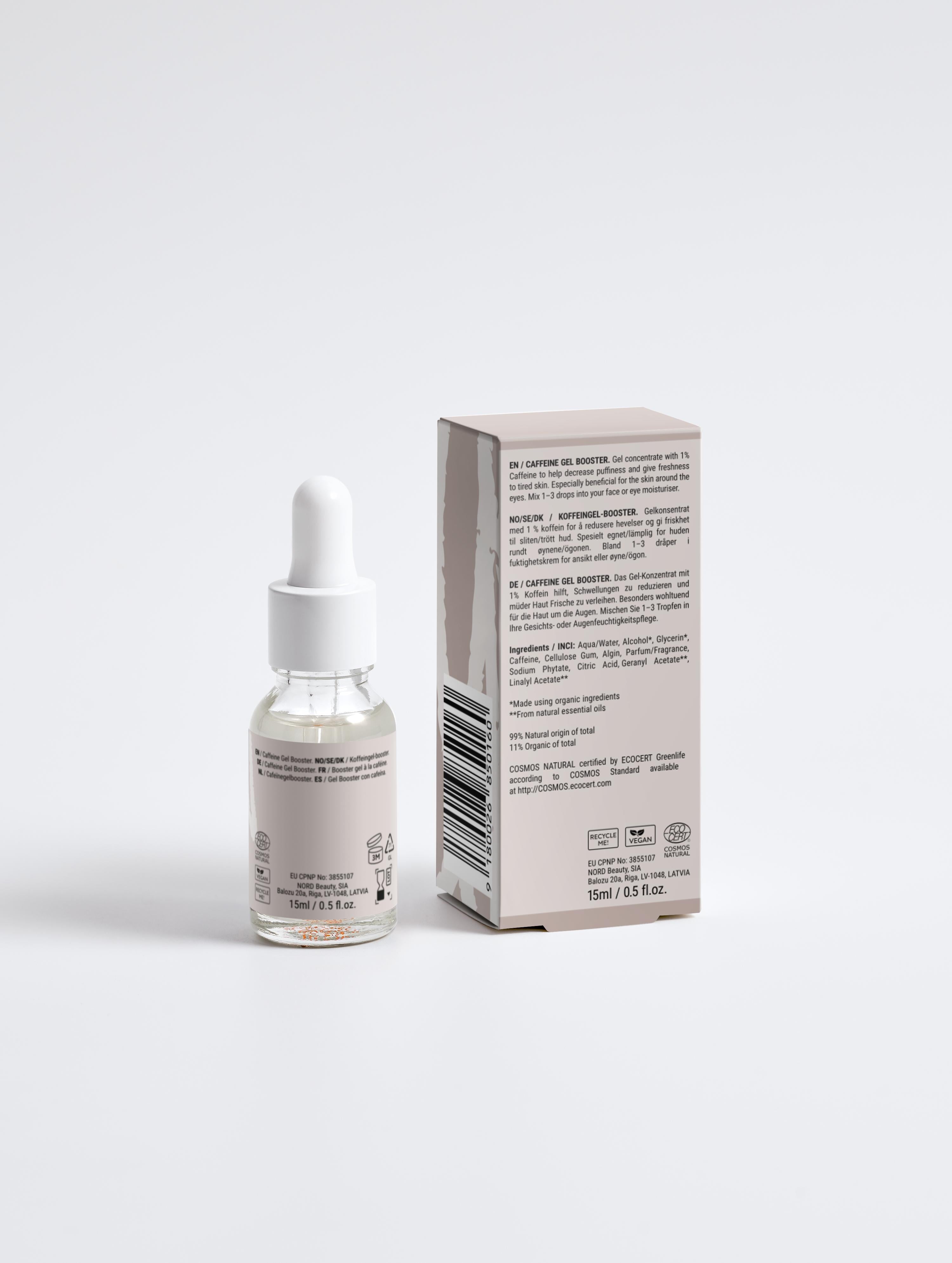 Caffeine Gel Booster, 15 ml - Good to Blue