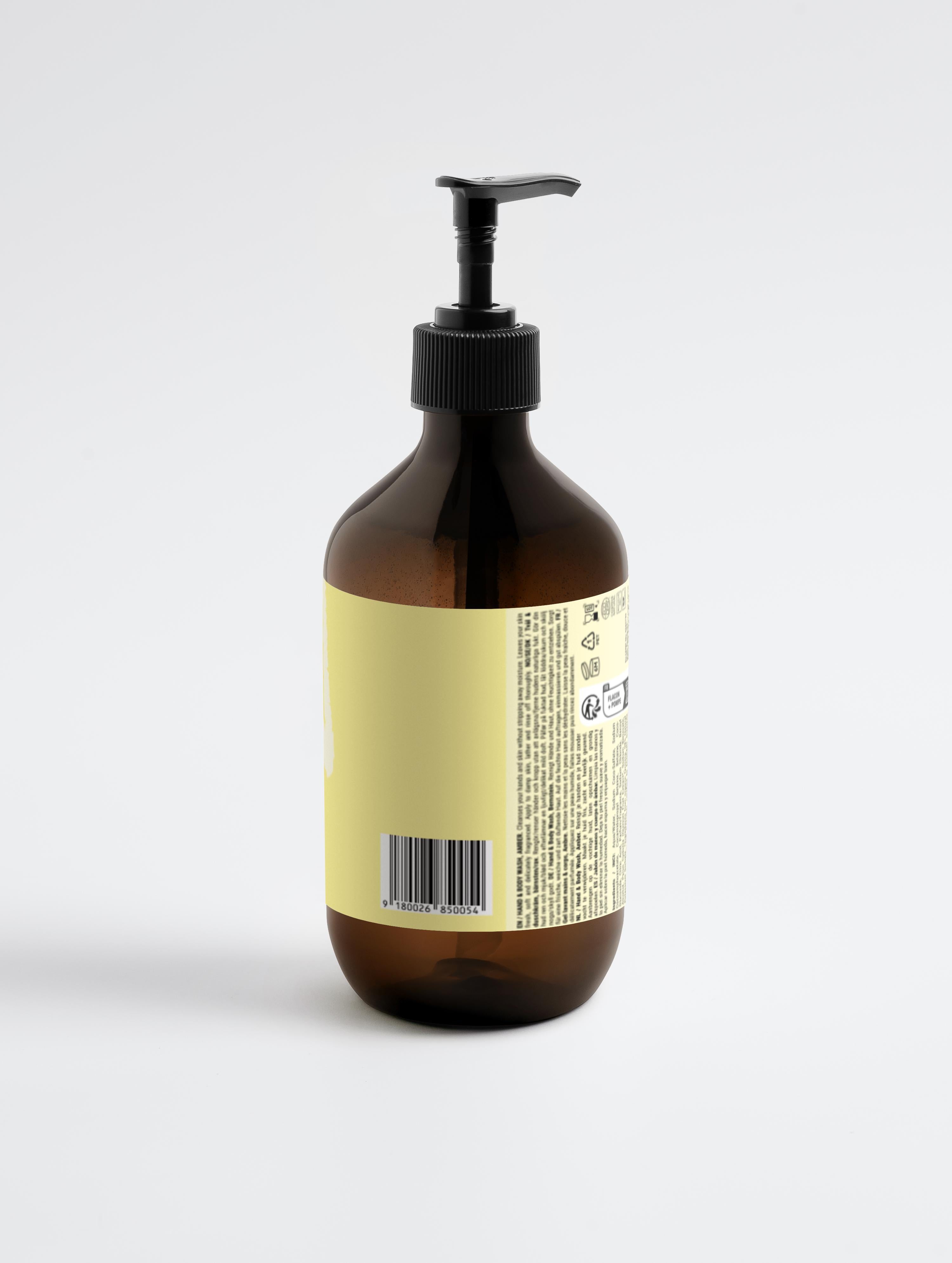 Hand & Body Wash, Patchouli & Amber Vanilla, 490 ml - Good to Blue