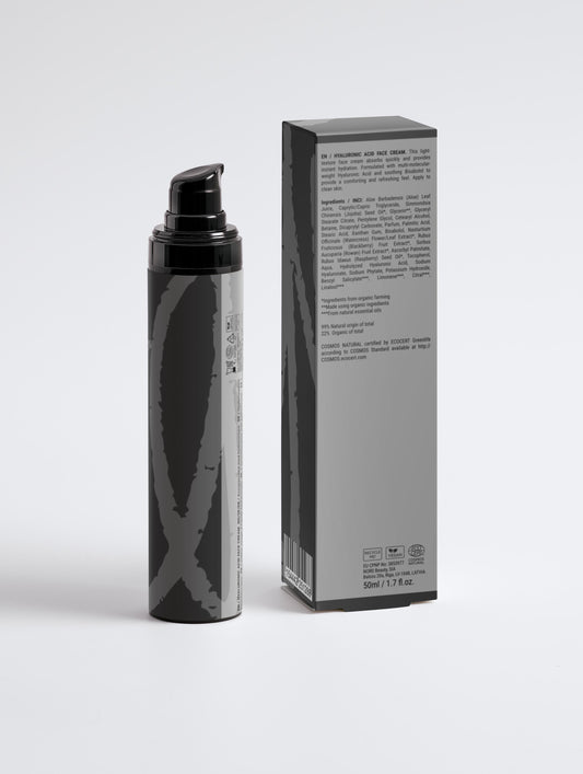 Hyaluronic Acid Face Cream for Men, 50ml