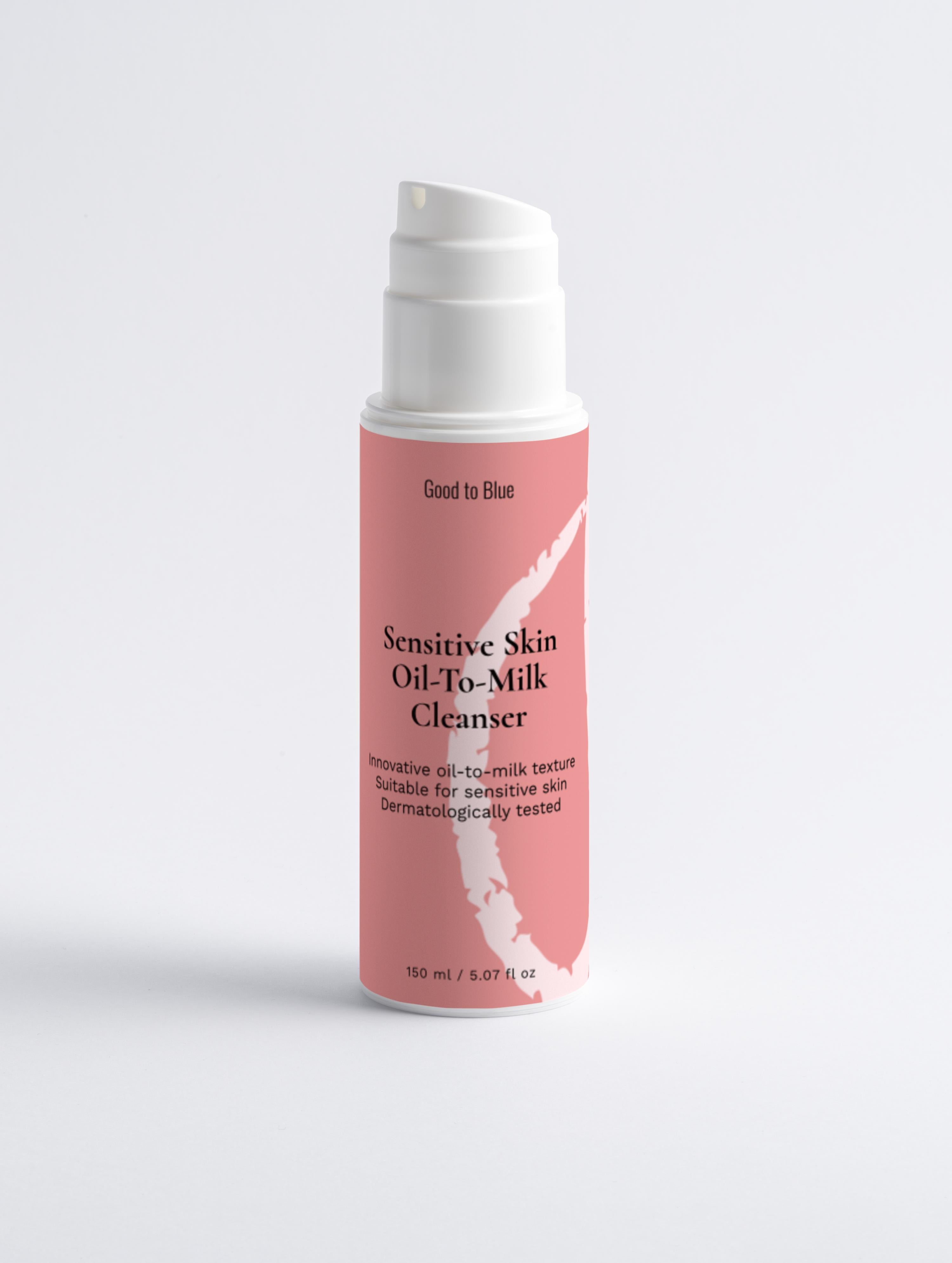 Sensitive Skin Oil-To-Milk Cleanser, 150ml - Good to Blue