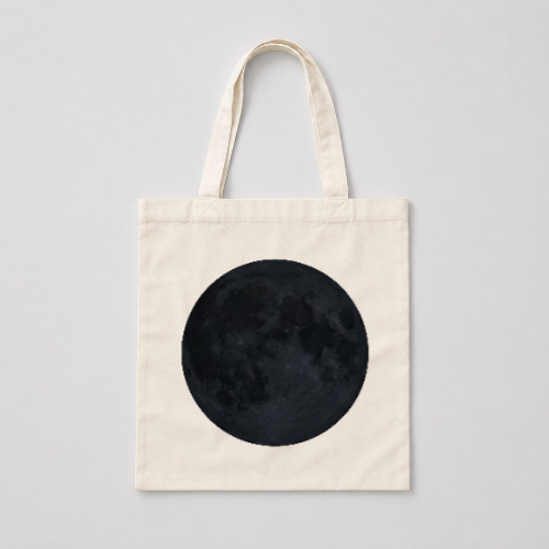 Moon phase tote bag