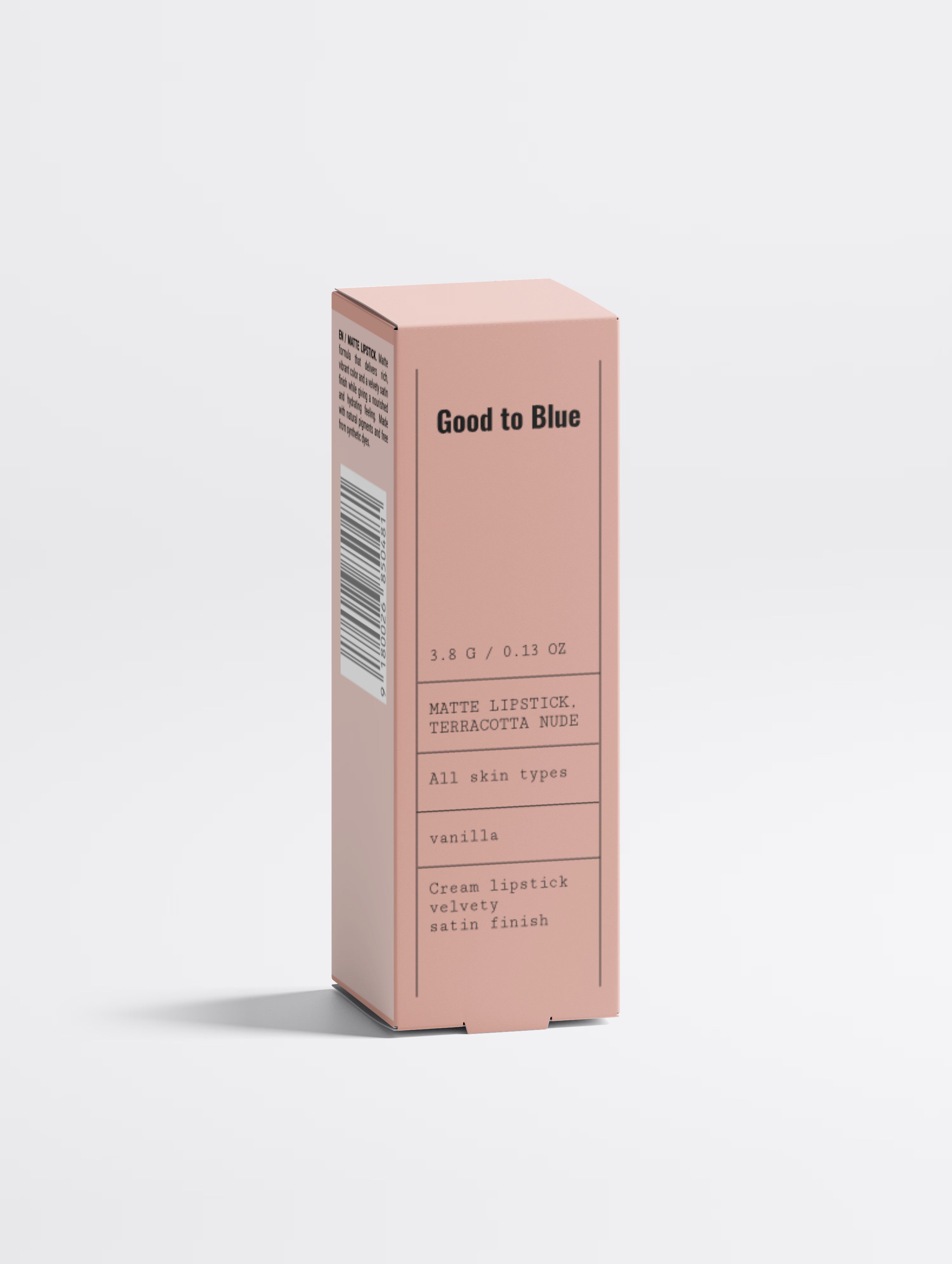 Matte Lipstick, Terracotta Nude, 3.8g