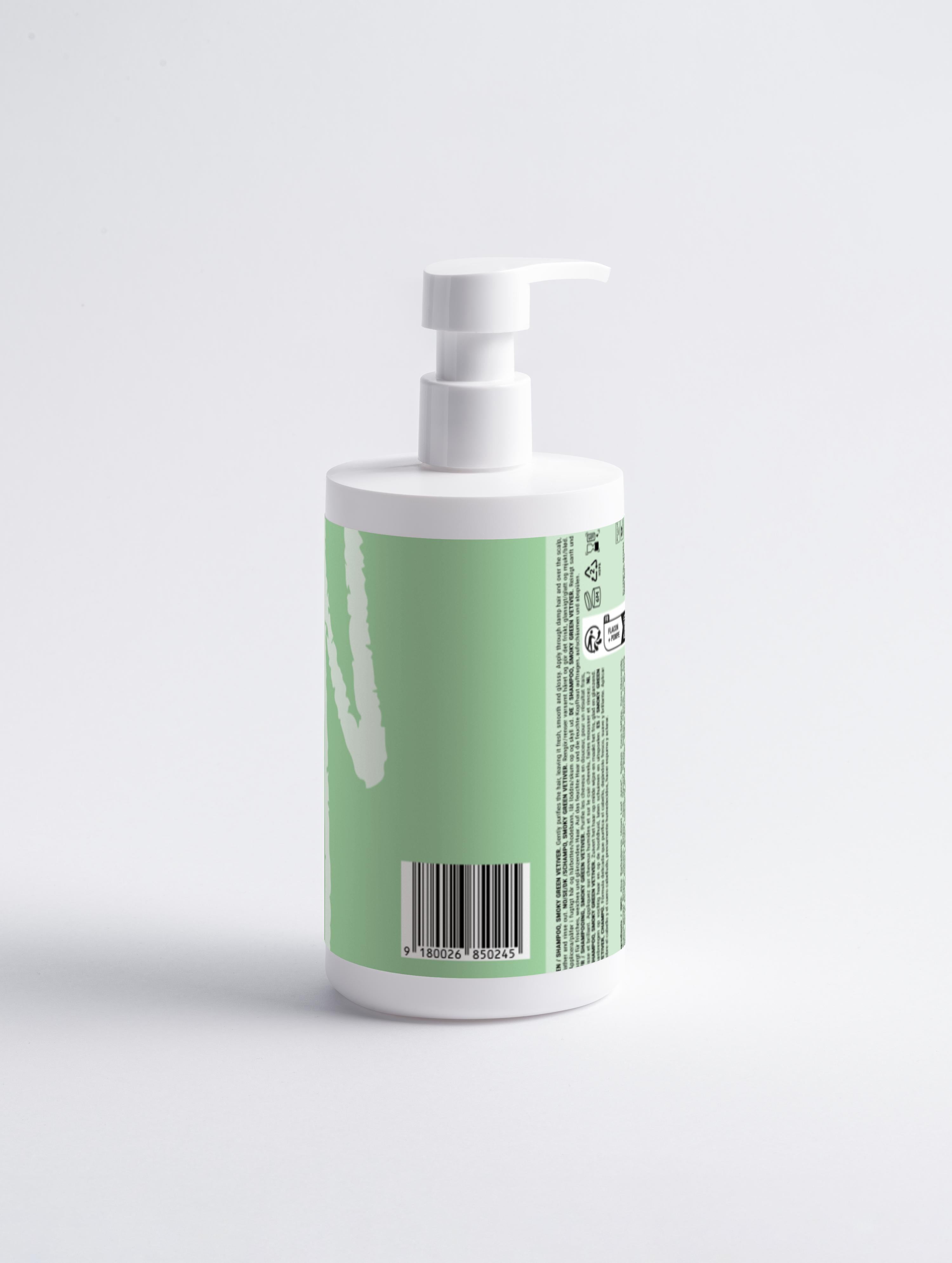Gloss Shampoo, Smoky Green Vetiver, 400ml - Good to Blue