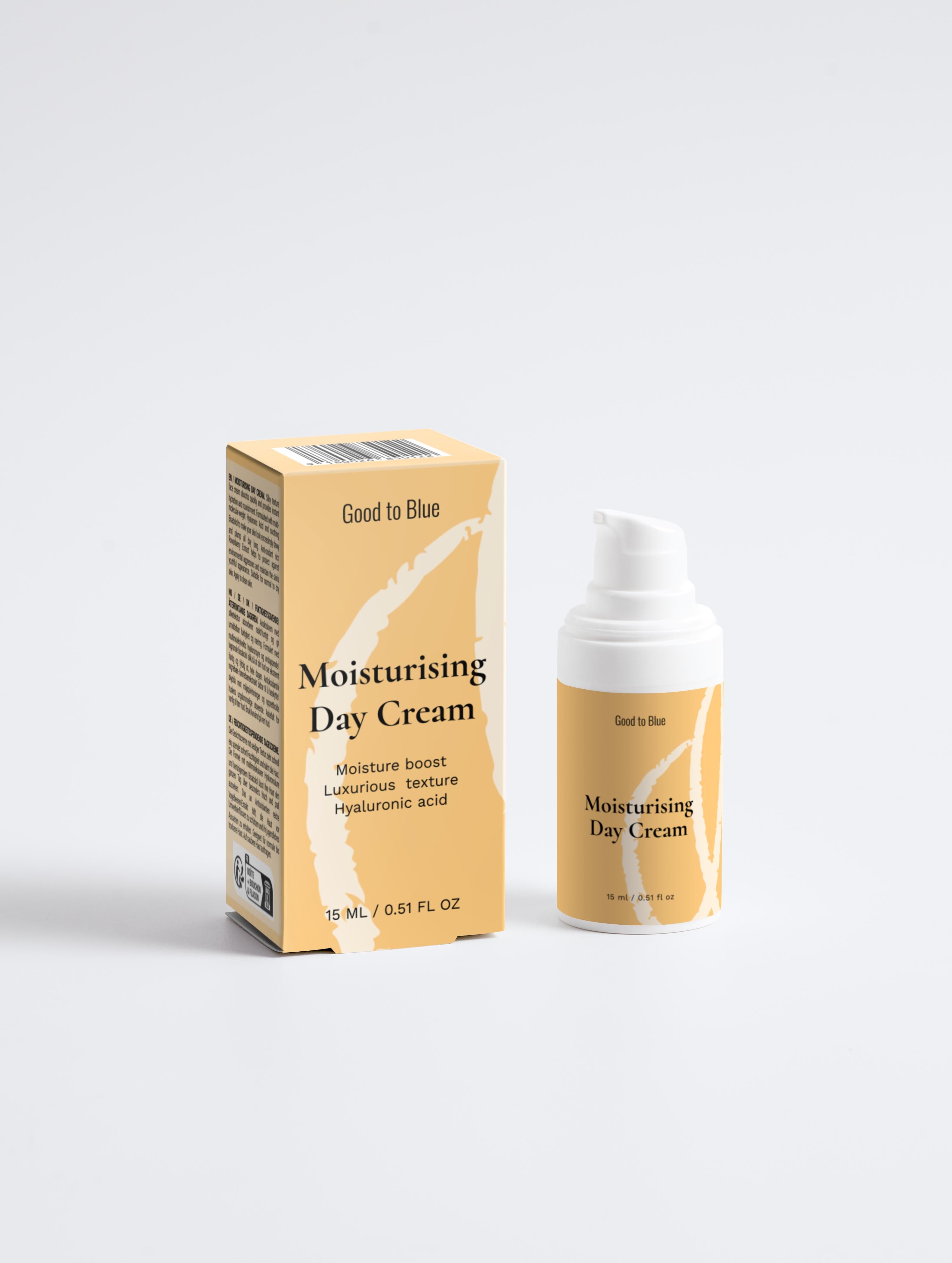 Moisturising Day Cream, 15 ml - Good to Blue