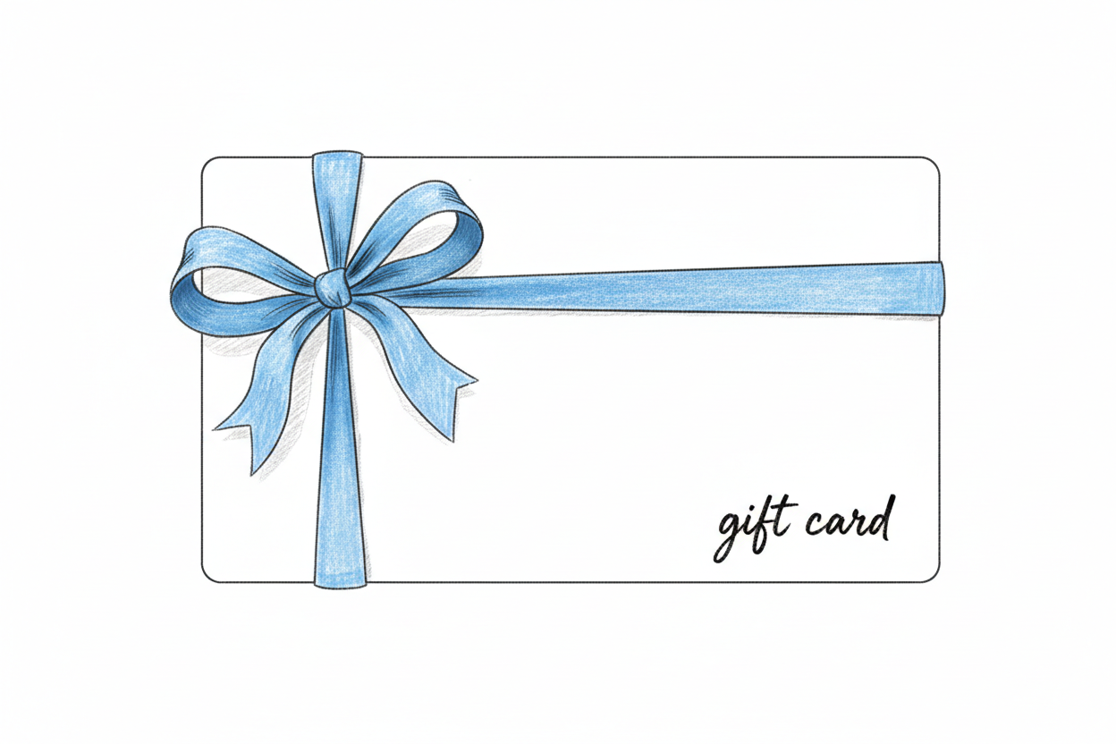 perfekt jetzt lösche den text wie pay to the order of, date und $ es sollte nur gift card stehen 