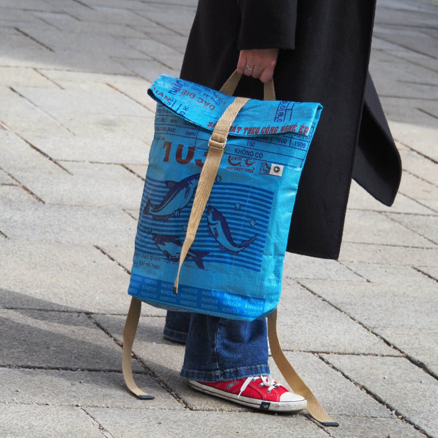 BACKPACK | Nachhaltiger Rucksack in blau - Good to Blue