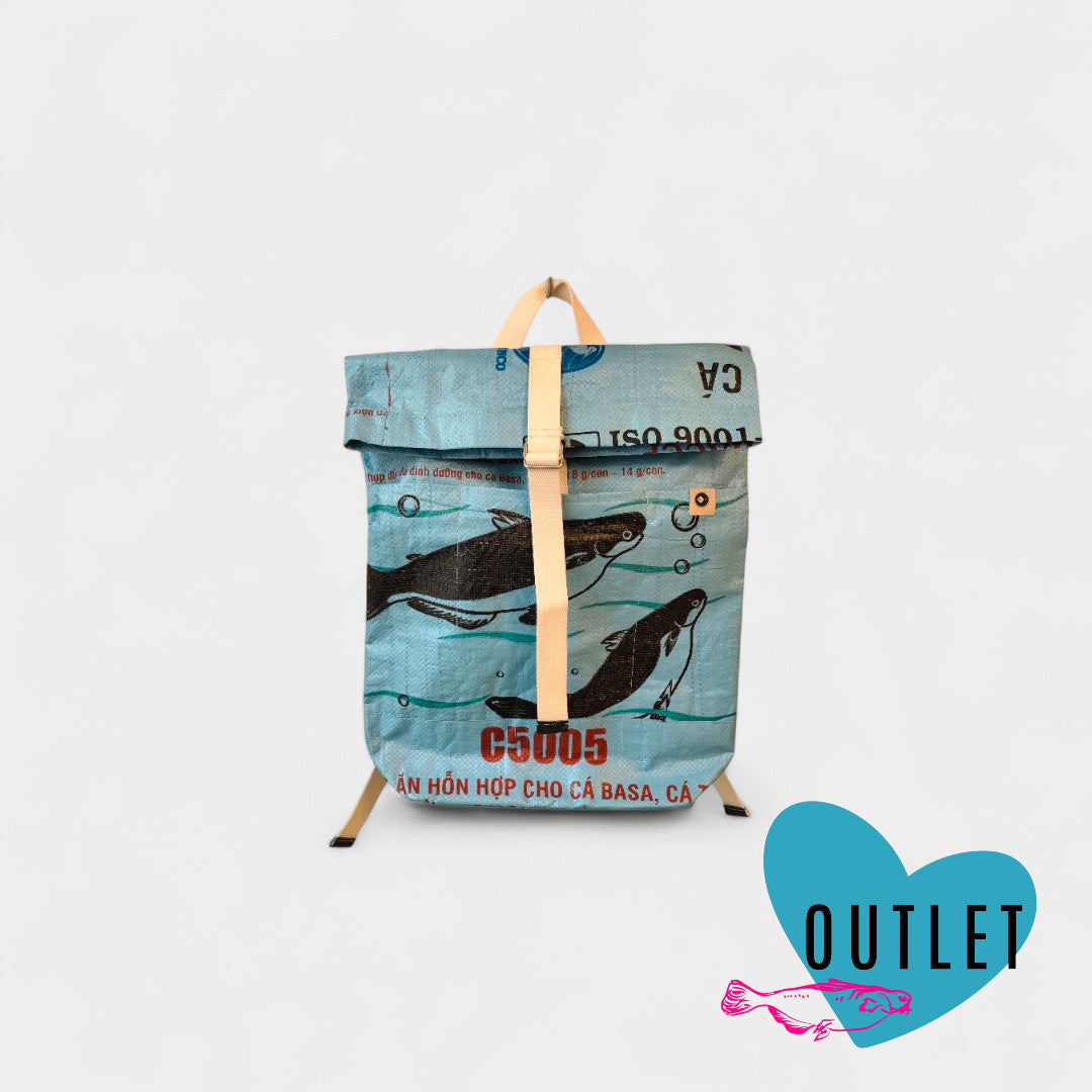 BACKPACK | Nachhaltiger Rucksack in hellblau