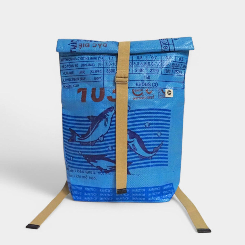 BACKPACK | Nachhaltiger Rucksack in blau - Good to Blue