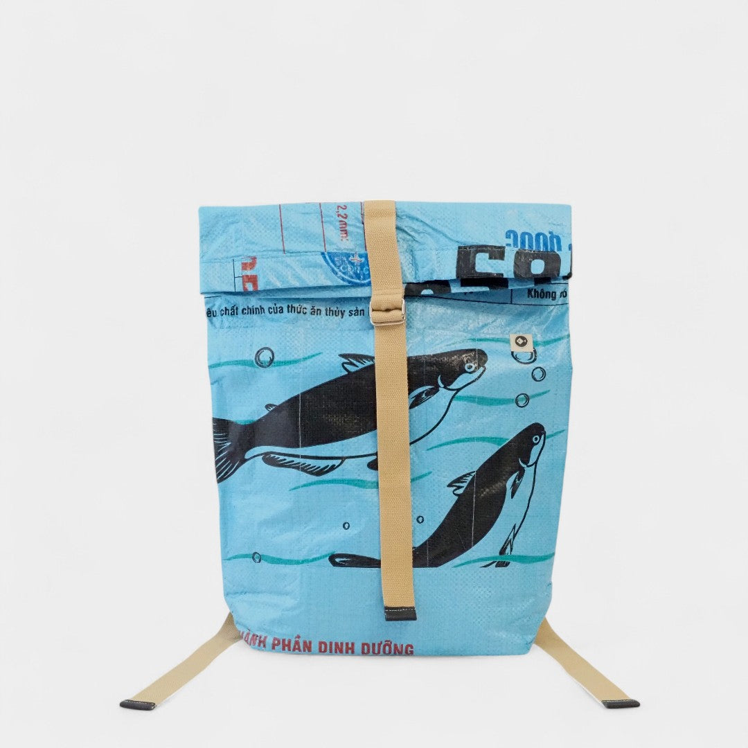 BACKPACK | Nachhaltiger Rucksack in hellblau - Good to Blue