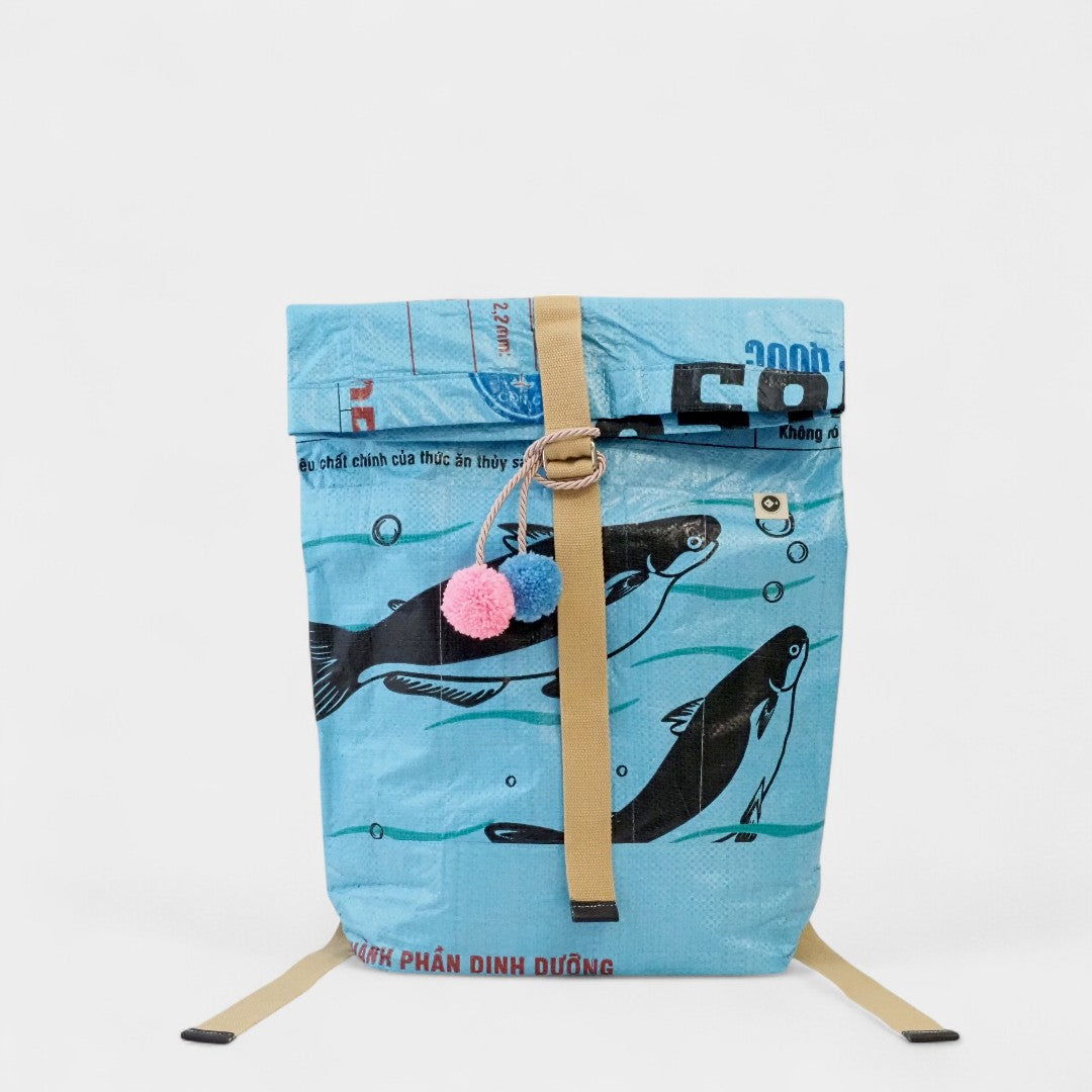 BACKPACK | Nachhaltiger Rucksack in hellblau - Good to Blue