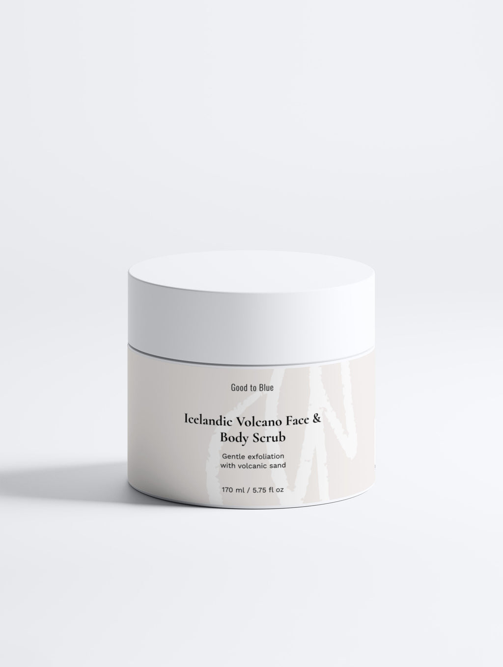 Icelandic Volcano Face & Body Scrub, 170ml - Good to Blue