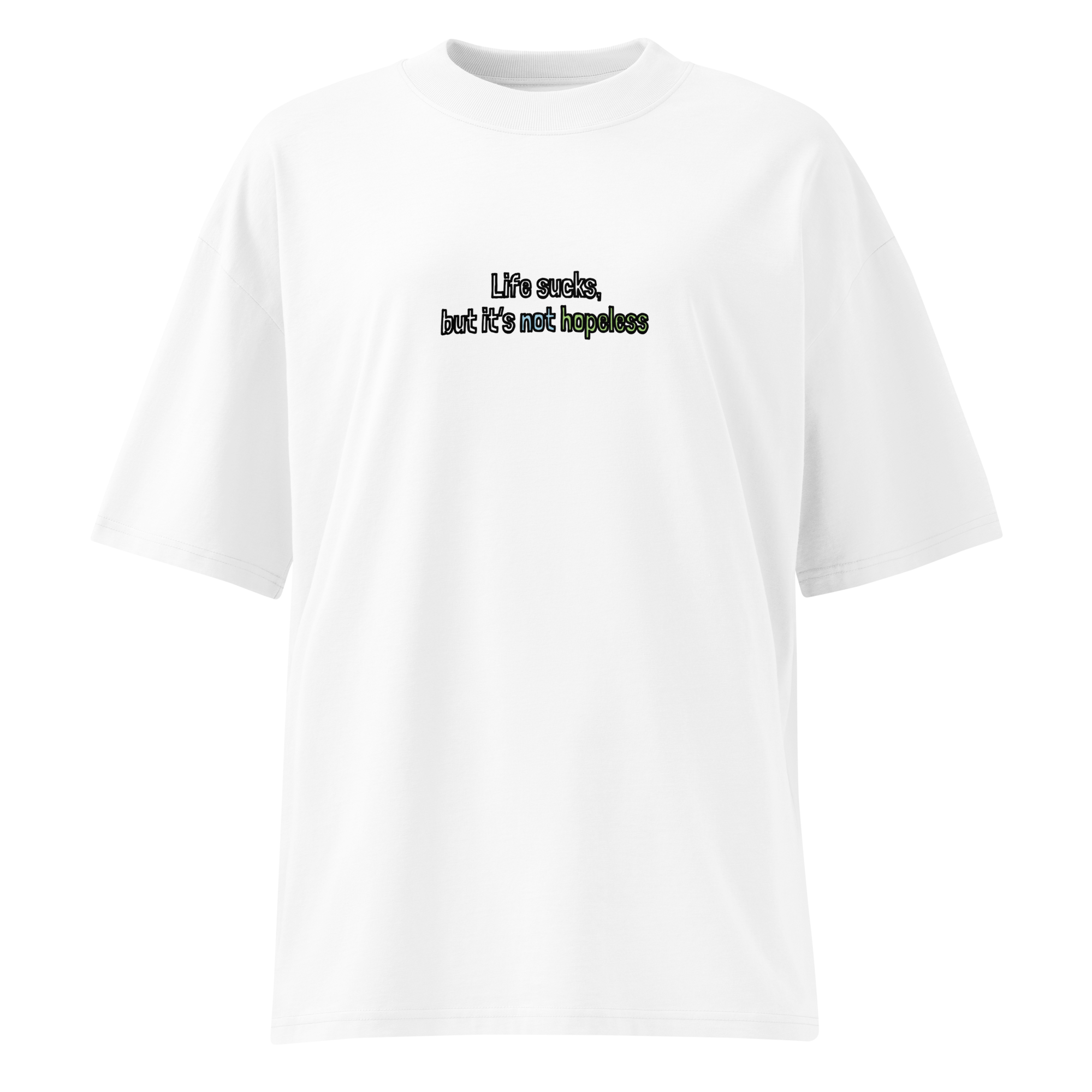 Hope Oversized Unisex Bio-T-Shirt