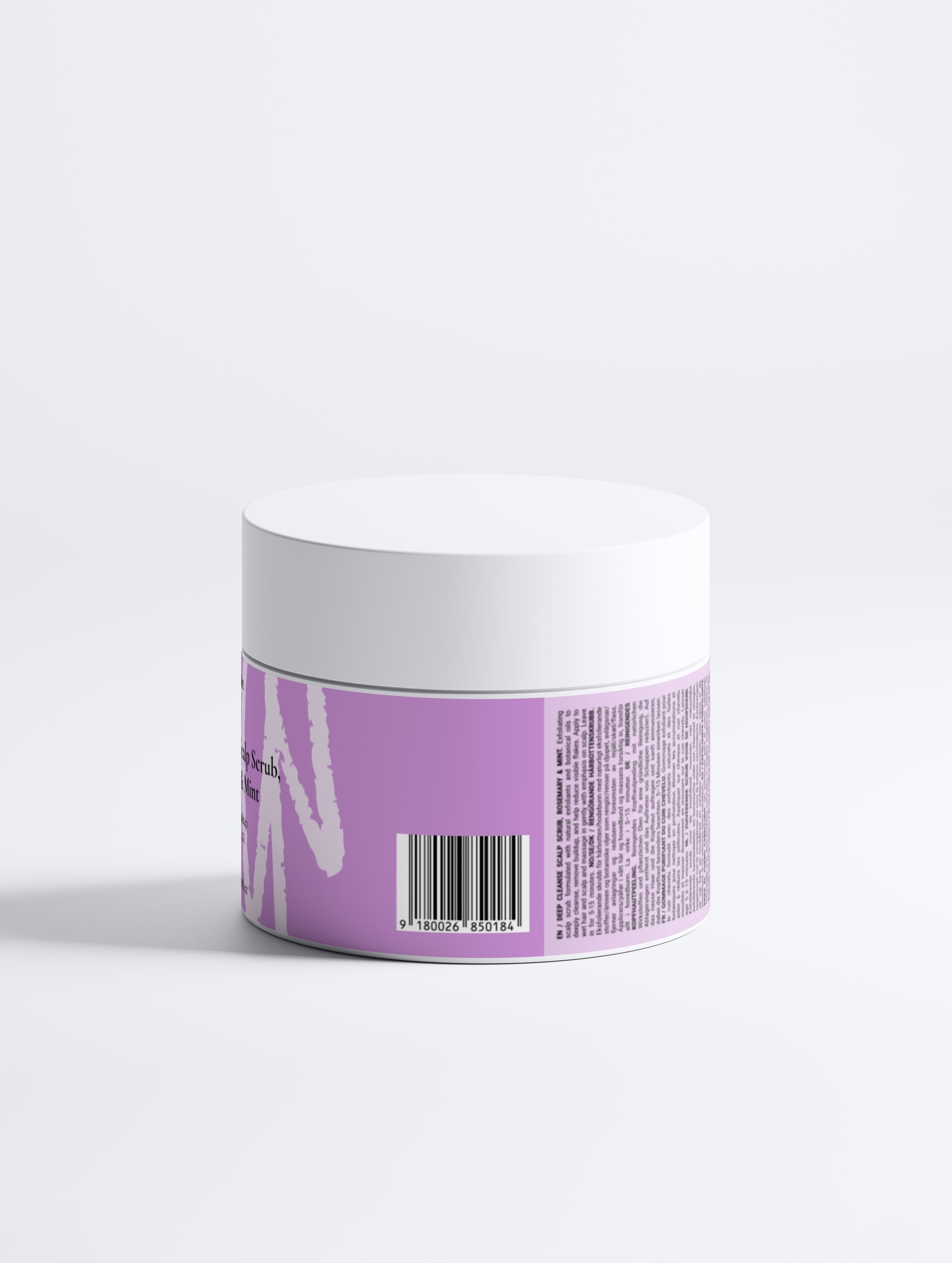 Deep Cleanse Scalp Scrub, Rosemary & Mint, 170ml - Good to Blue