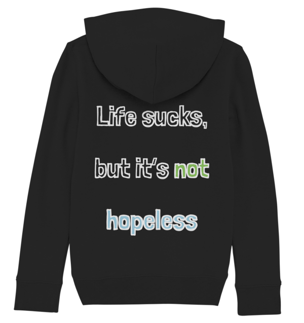 Hope - Kids Organic Hoodie - Image 2