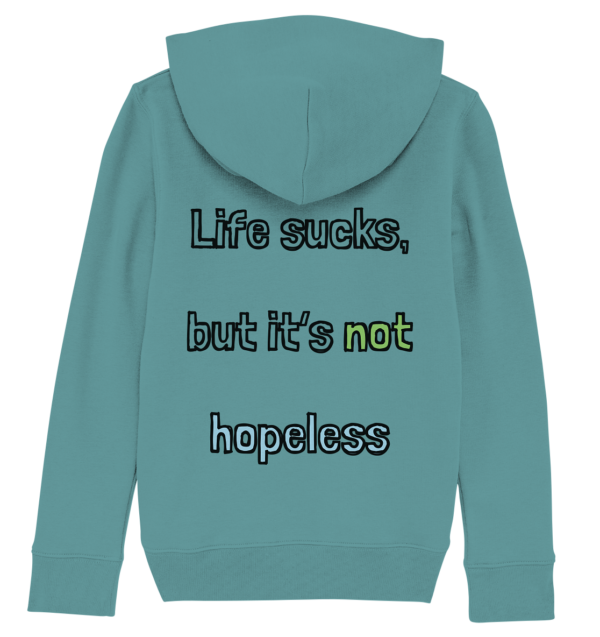 Hope - Kids Organic Hoodie - Image 8