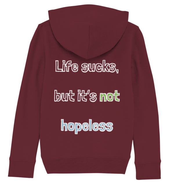 Hope - Kids Organic Hoodie - Image 4