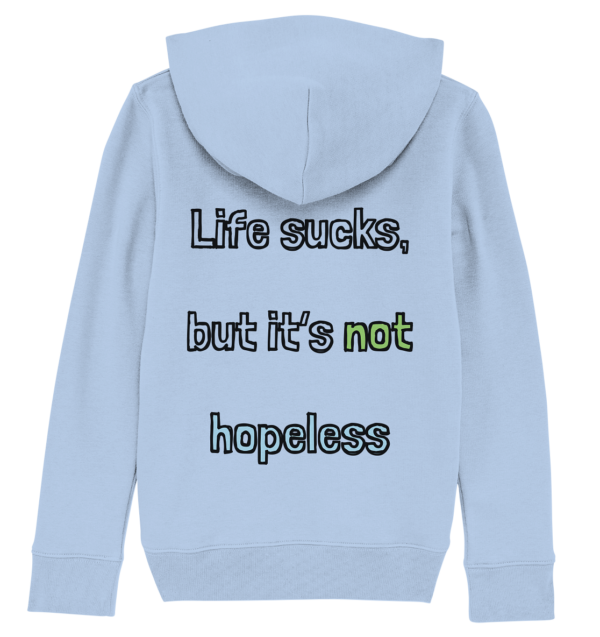 Hope - Kids Organic Hoodie - Image 3