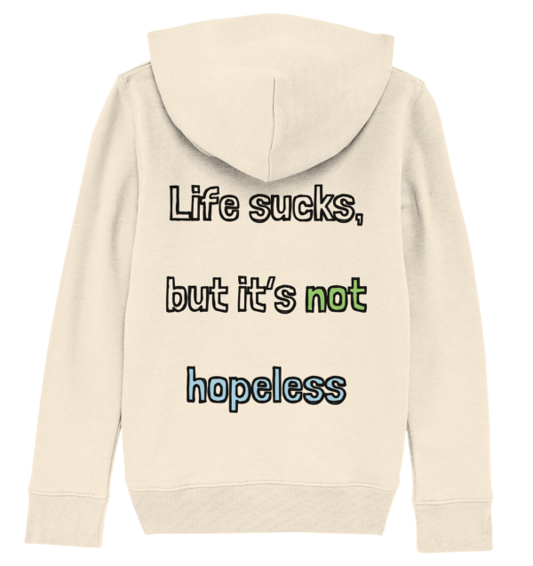 Hope - Kids Organic Hoodie - Image 7