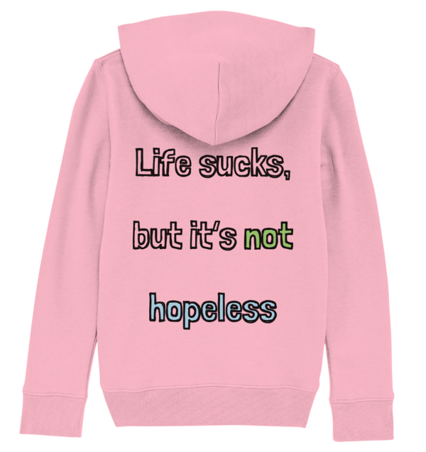 Hope - Kids Organic Hoodie - Image 5