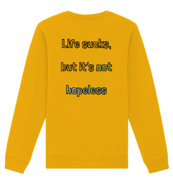 Hope - Organic Basic Unisex Sweatshirt - Image 6