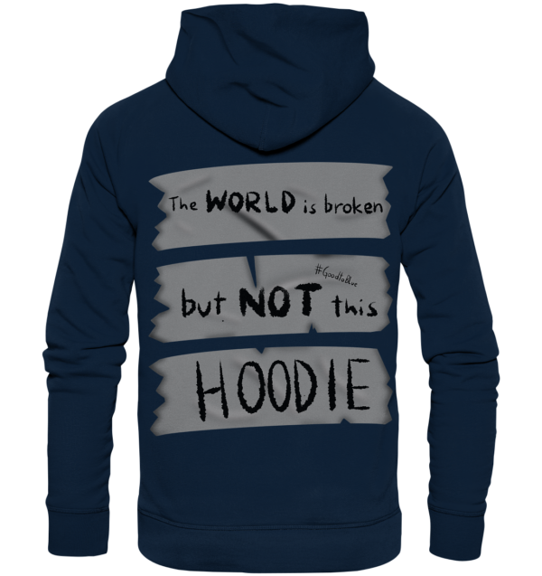 Broken - Organic Hoodie - Image 6