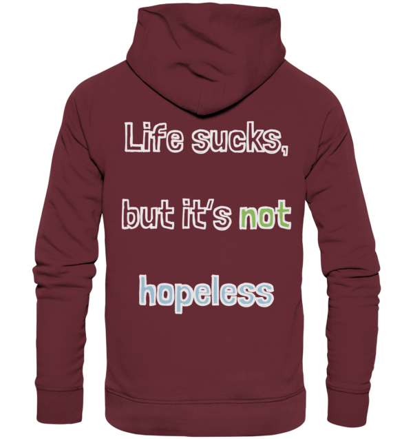 Hope - Organic Hoodie - Image 4