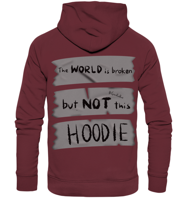 Broken - Organic Hoodie - Image 4