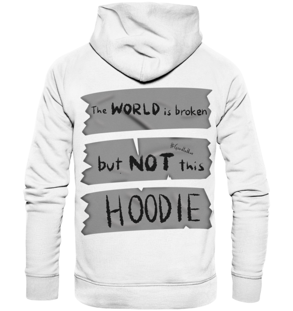 Broken - Organic Hoodie - Image 7