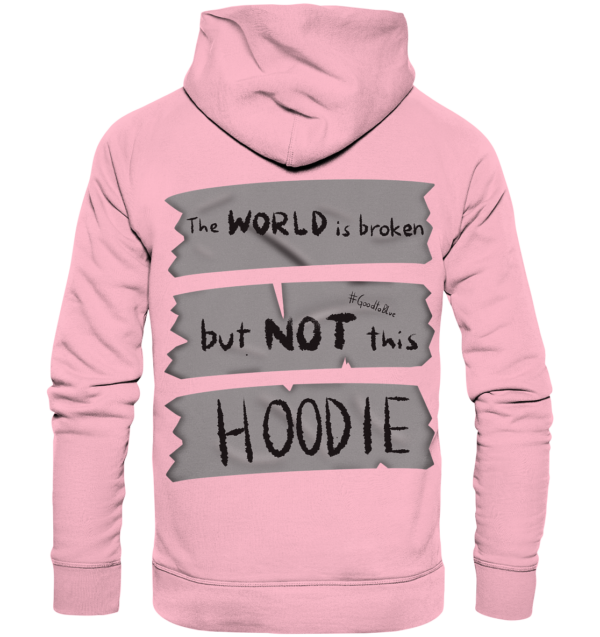 Broken - Organic Hoodie - Image 5