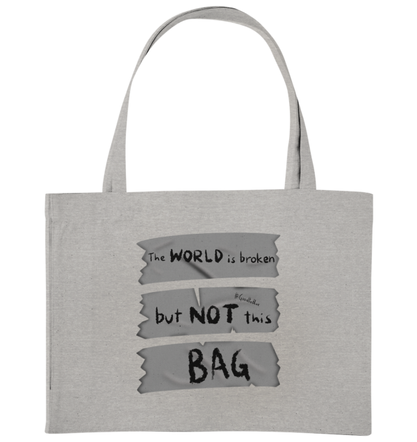 Broken - Organic Shopping-Bag - Image 2