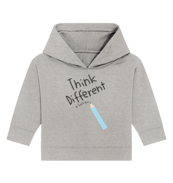 Think Different - Baby Organic Hoodie - Image 2