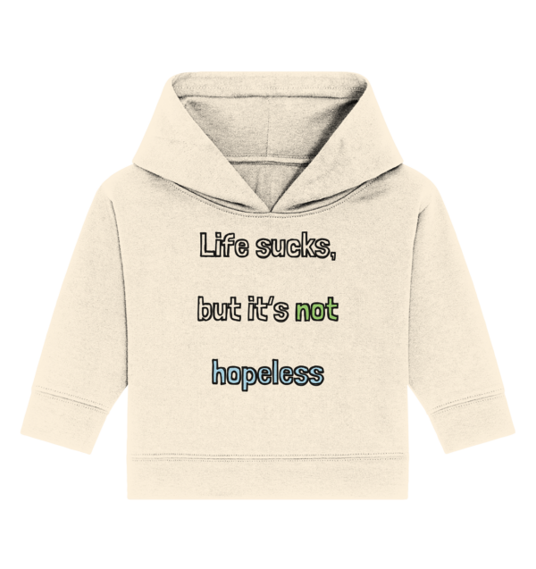 Hope - Baby Organic Hoodie - Image 3