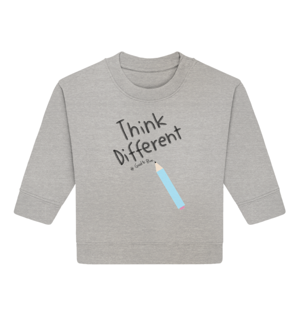 Think Different - Baby Organic Sweatshirt - Image 2