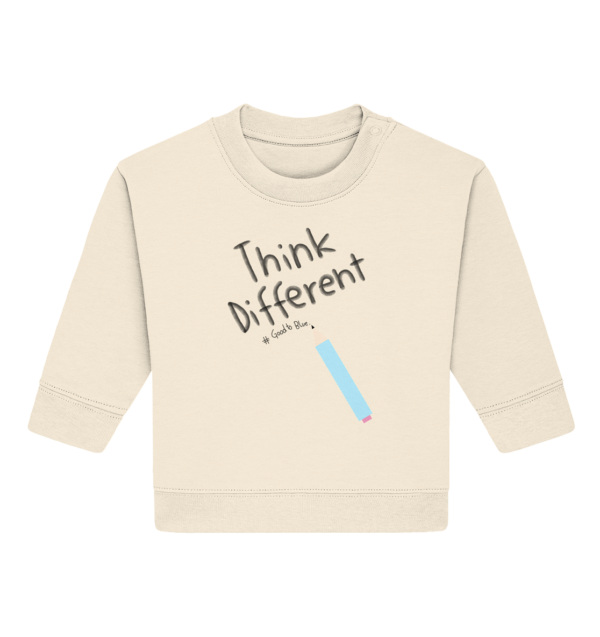 Think Different - Baby Organic Sweatshirt - Image 3