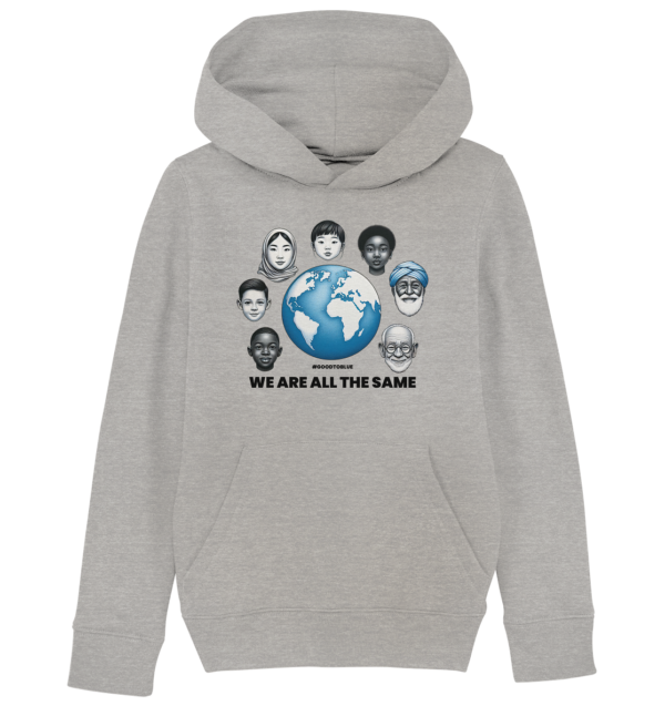 World - Kids Organic Hoodie - Image 4