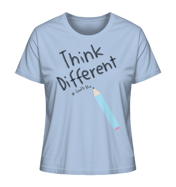 Think Different - Ladies Organic Shirt - Image 2