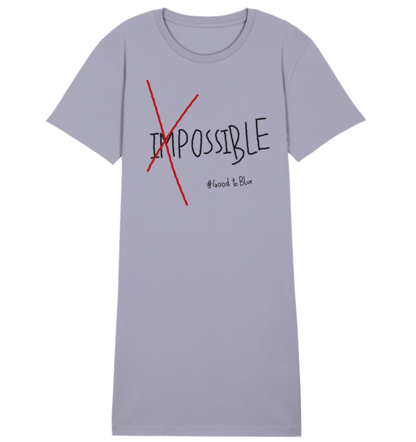 (Im)possible - Ladies Organic Shirt Dress - Image 4