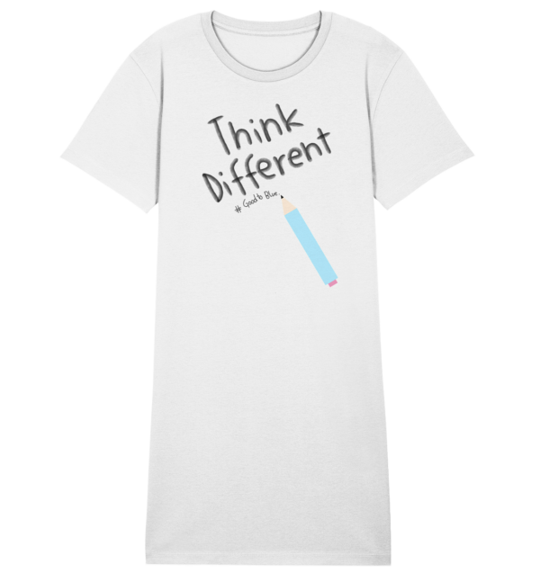 Think Different - Ladies Organic Shirt Dress