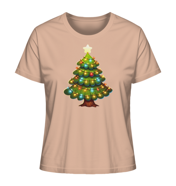 Christmas - Ladies Organic Shirt - Image 4