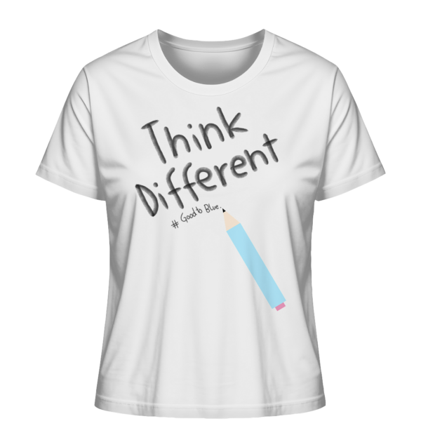 Think Different - Ladies Organic Shirt - Image 7