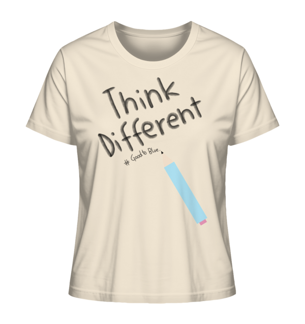 Think Different - Ladies Organic Shirt - Image 5