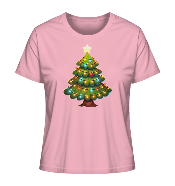 Christmas - Ladies Organic Shirt - Image 3